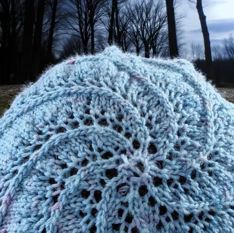 Mütze: Spiralarme der Galaxis (Printanleitung)