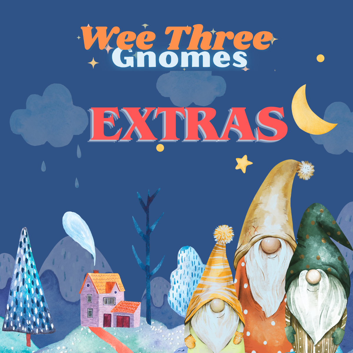Pre-order: Wee Three Gnomes Extras, December Knit-Along
