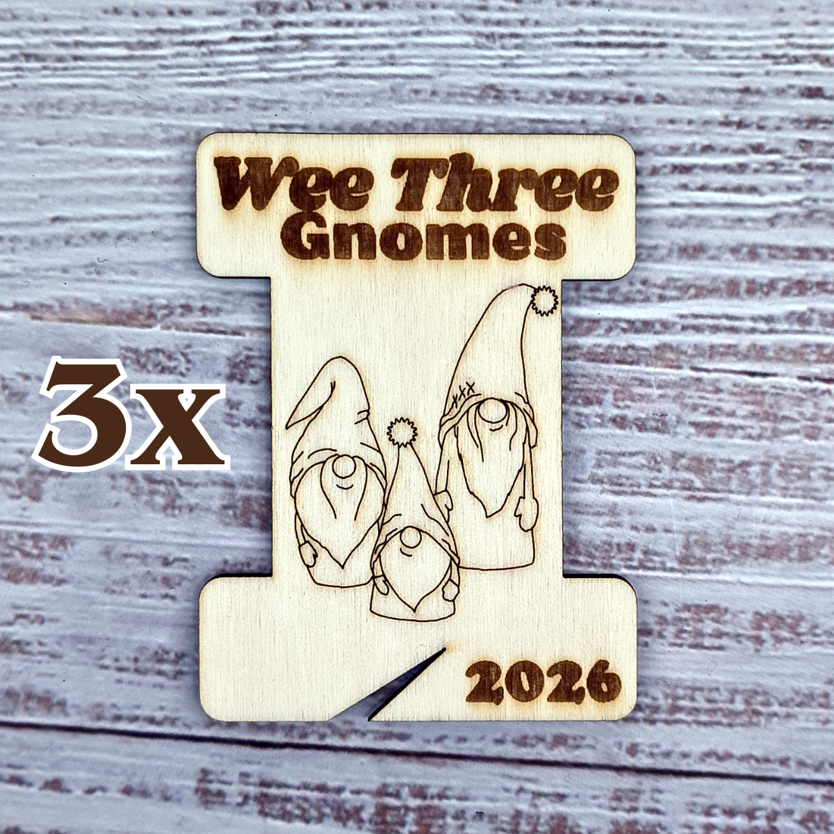 Pre-order: Wee Three Gnomes Extras, December Knit-Along - Image 2